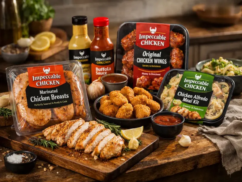Impeccable Chicken Premium Marinated Cuts Ready To Cook Meals And Gourmet Poultry Products