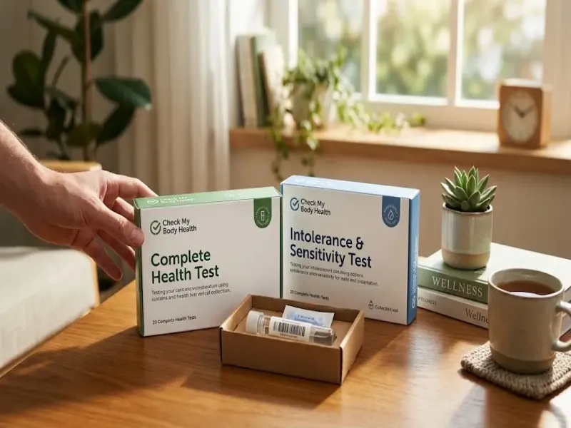 Check My Body Health Complete Guide to Food Intolerance Tests Allergy Tests and Home Health Test Kits